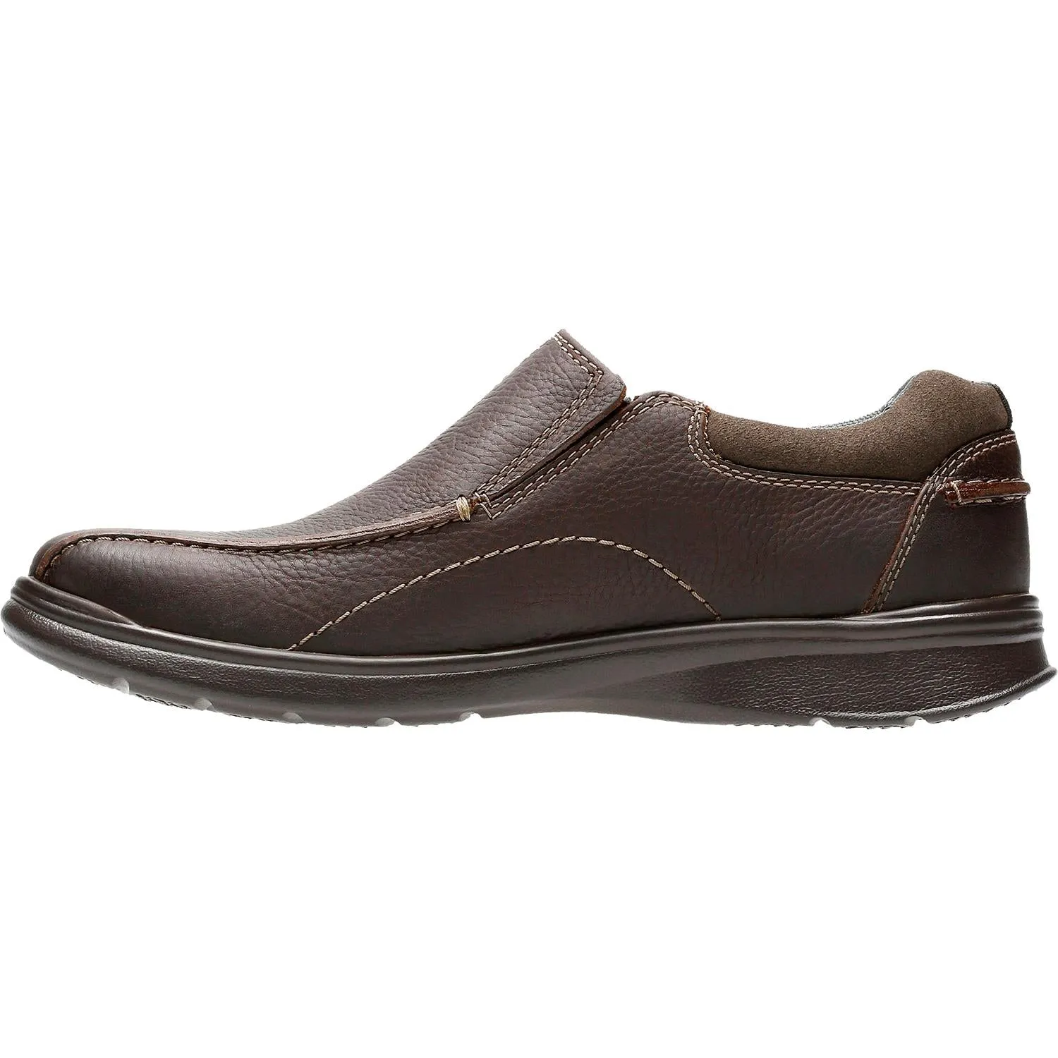 Men's Clarks Cotrell Step Brown Leather