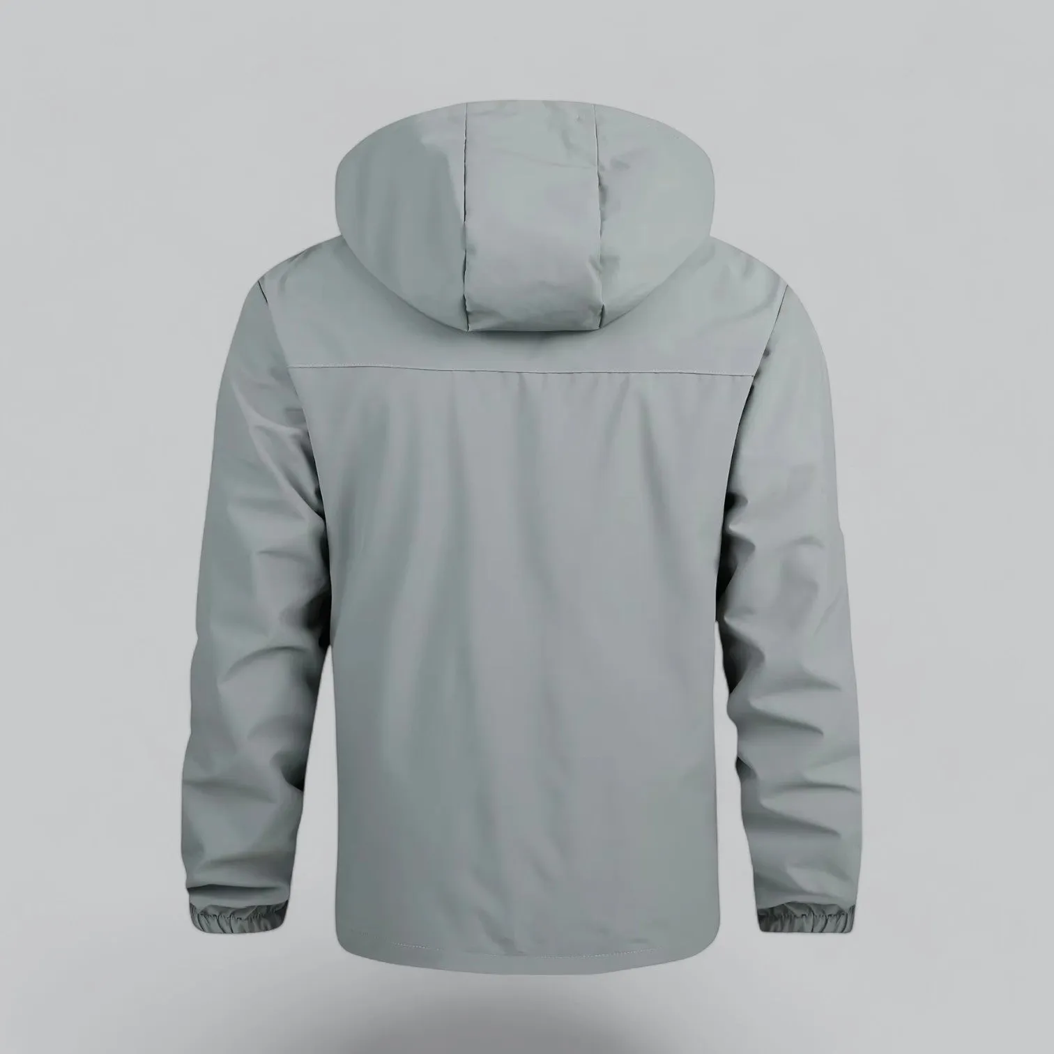 Men's Waterproof Windbreaker Jacket | Lightweight, Breathable Fabric, Adjustable Hood & Packable Design