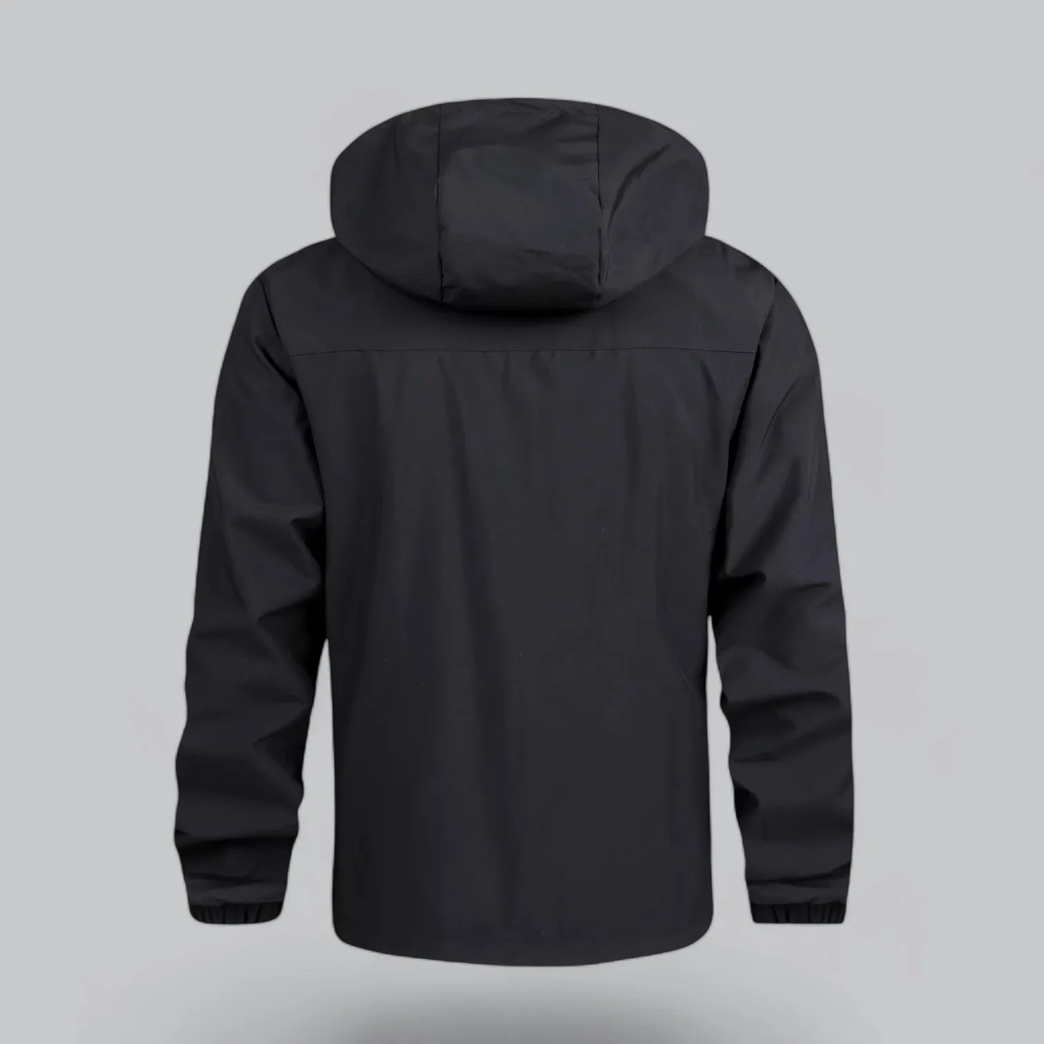 Men's Waterproof Windbreaker Jacket | Lightweight, Breathable Fabric, Adjustable Hood & Packable Design