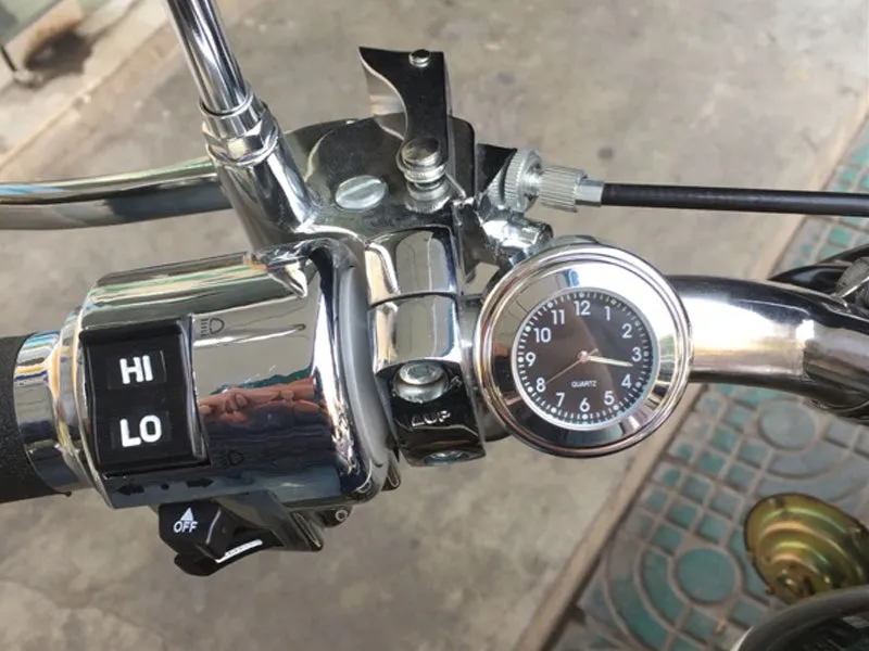 Motorcycle Handle Bar Clock