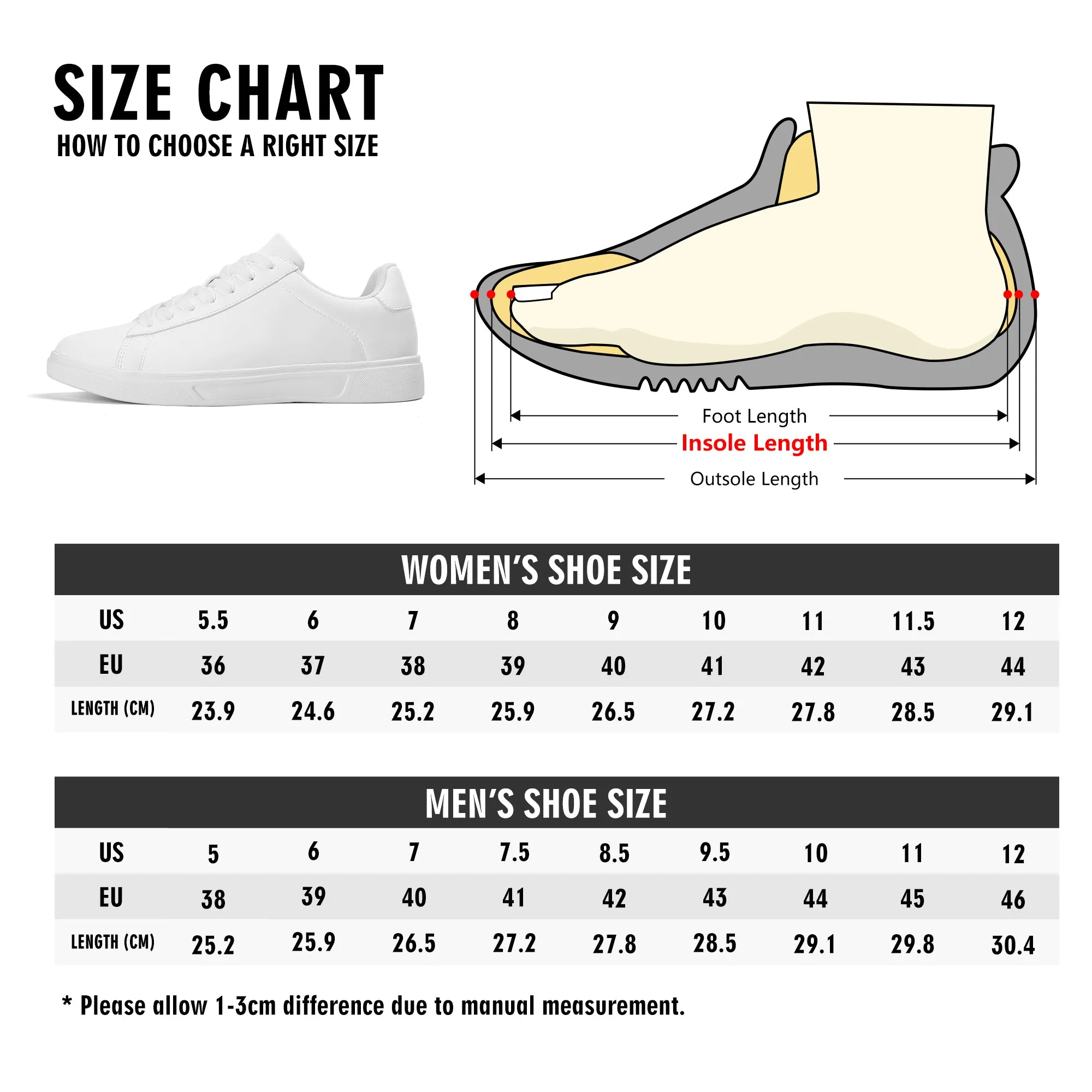 Mystery Cutie Unisex Low Top Leather Kicks