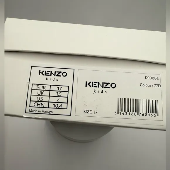 New Kenzo baby shoes