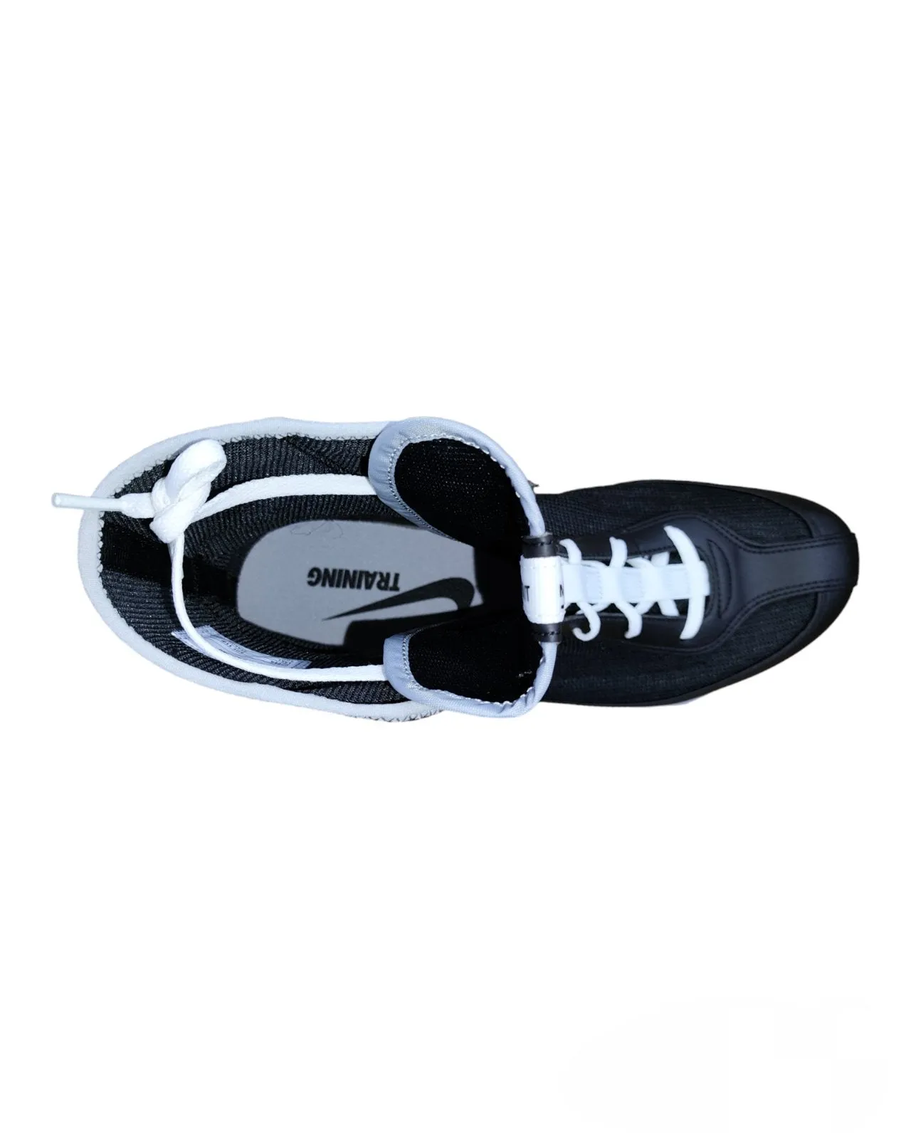 Nike Machomai 2 Boxing Shoes [Black/ White Wolf Gray]