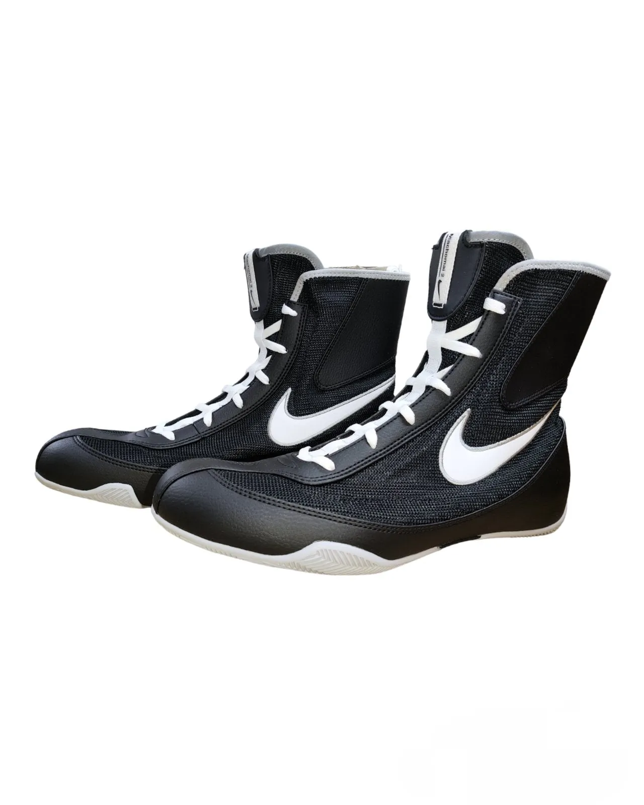 Nike Machomai 2 Boxing Shoes [Black/ White Wolf Gray]