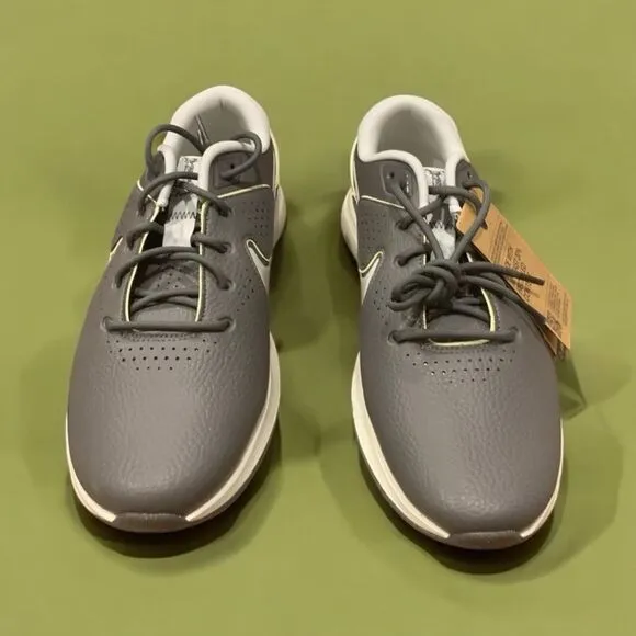 Nike Victory Pro 3 Iron Gray Luminous Golf Shoes Green Men’s Size 5 &amp; 5.5