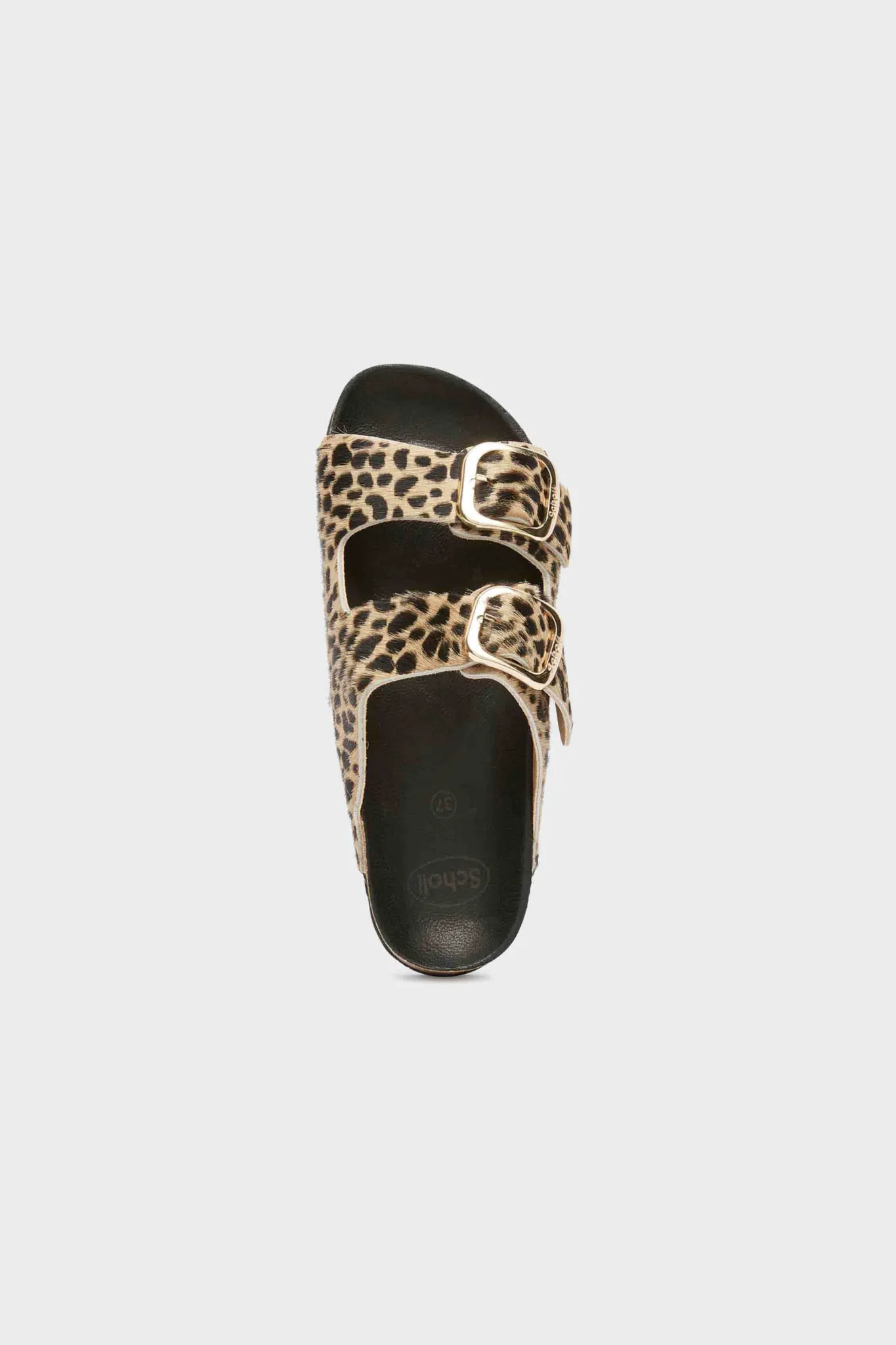 NOELLE SANDAL PRINTED LEATHER - LEOPARD