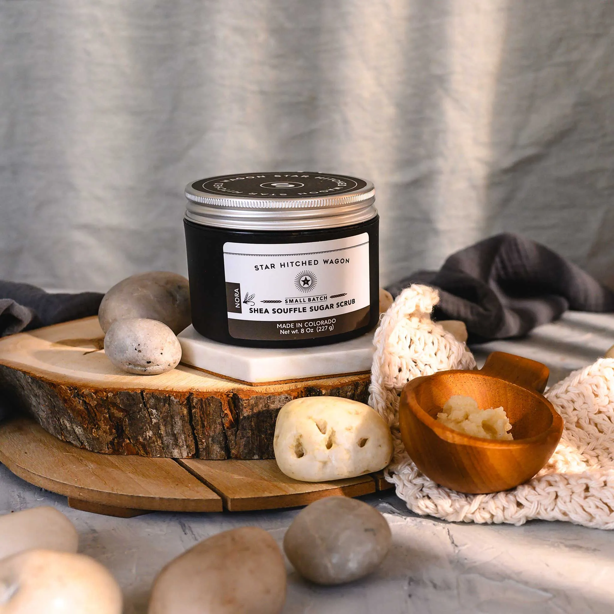 Nora 8 Ounce Shea Soufflé Sugar Scrub