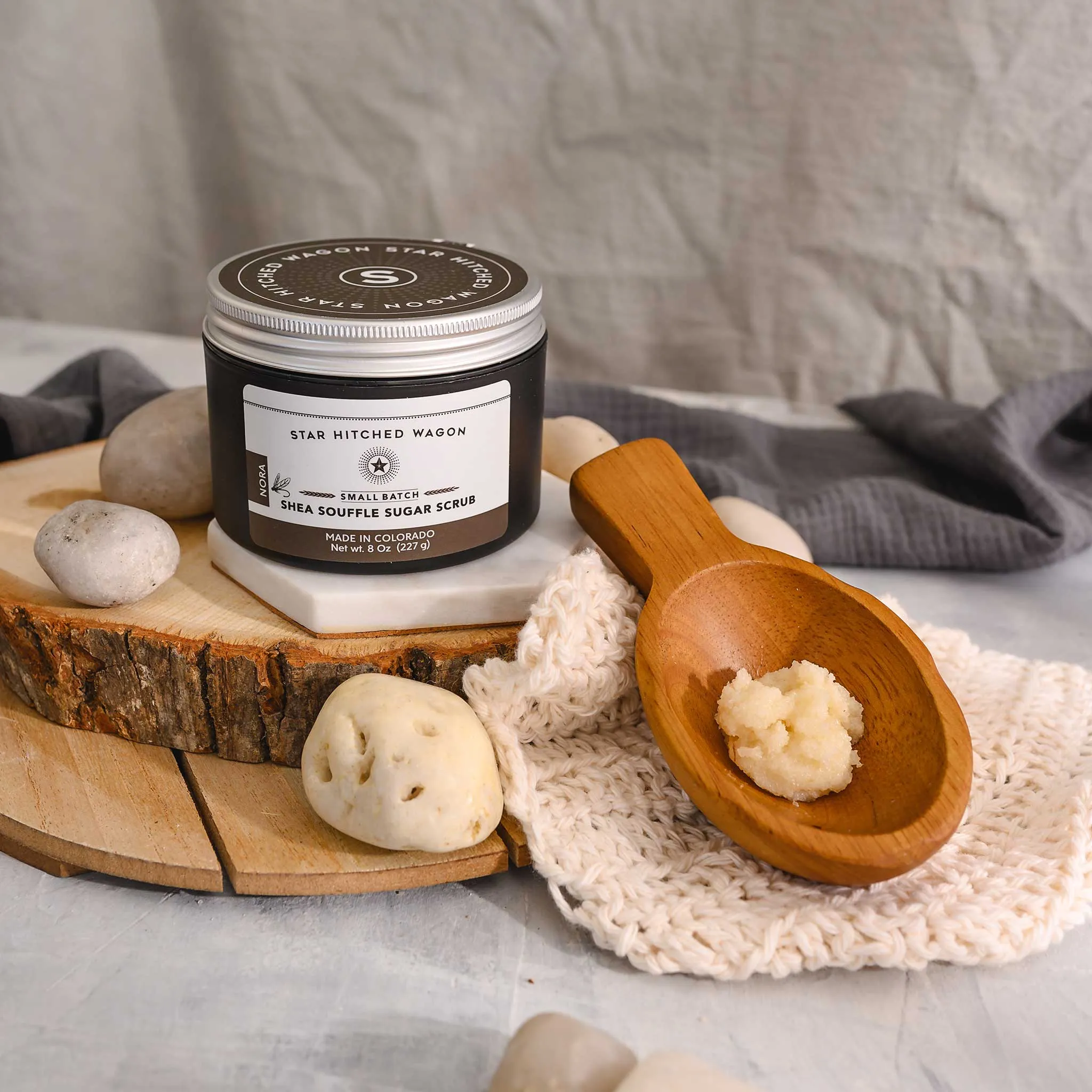 Nora 8 Ounce Shea Soufflé Sugar Scrub