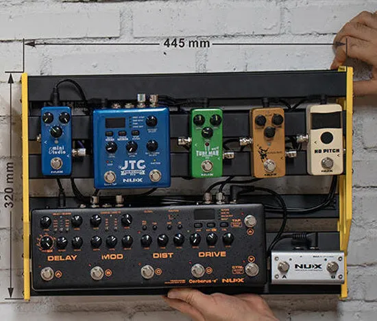 NUX Bumblebee Large Manageable FX Pedalboard