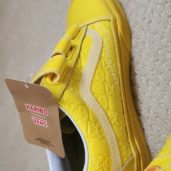 NWT ❗️ Vans  Haribo Gummy Bear Yellow Old Skool Shoes Special Limited Edition