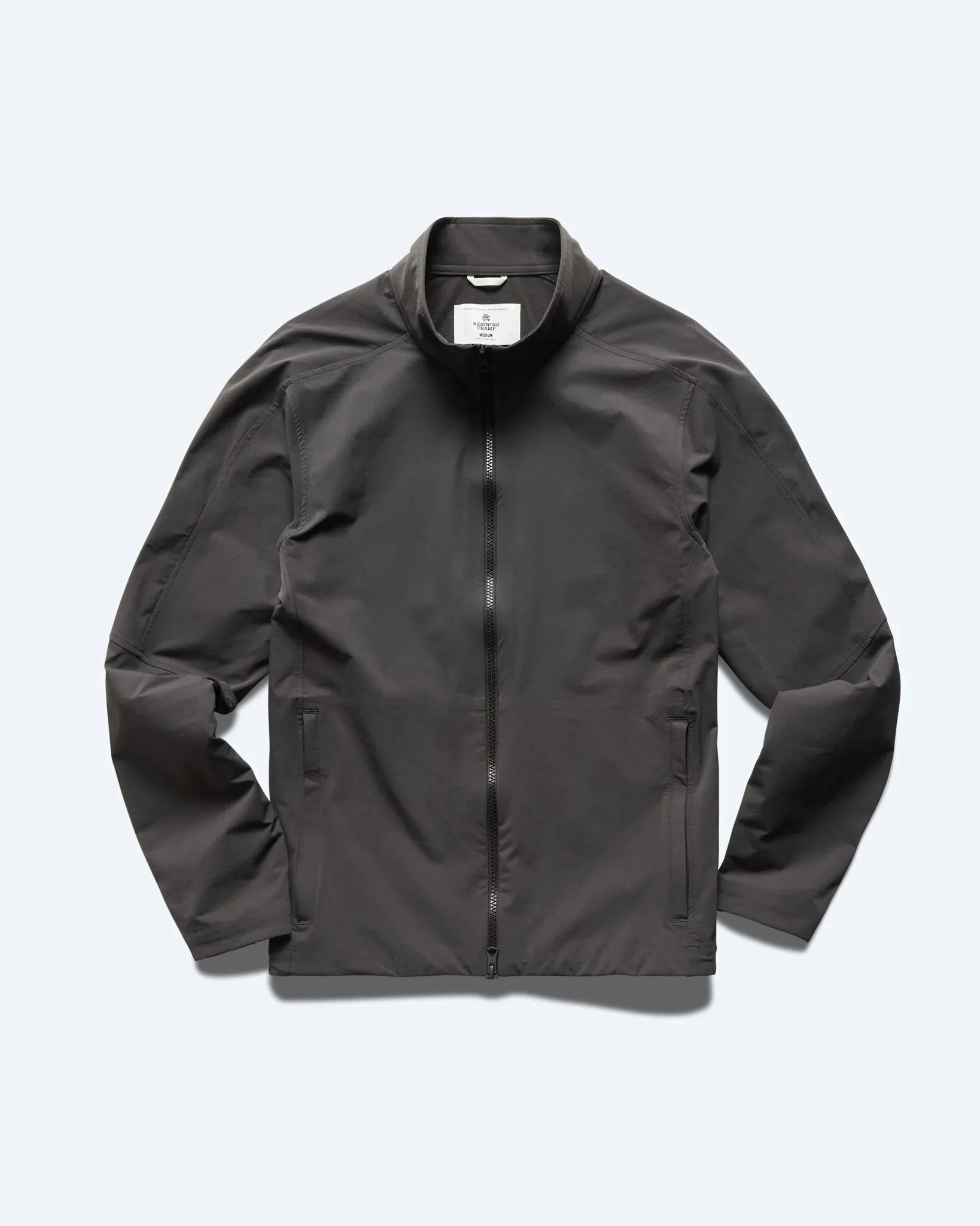 NYLON OXFORD TEAM JACKET (CARBON) - REIGNING CHAMP