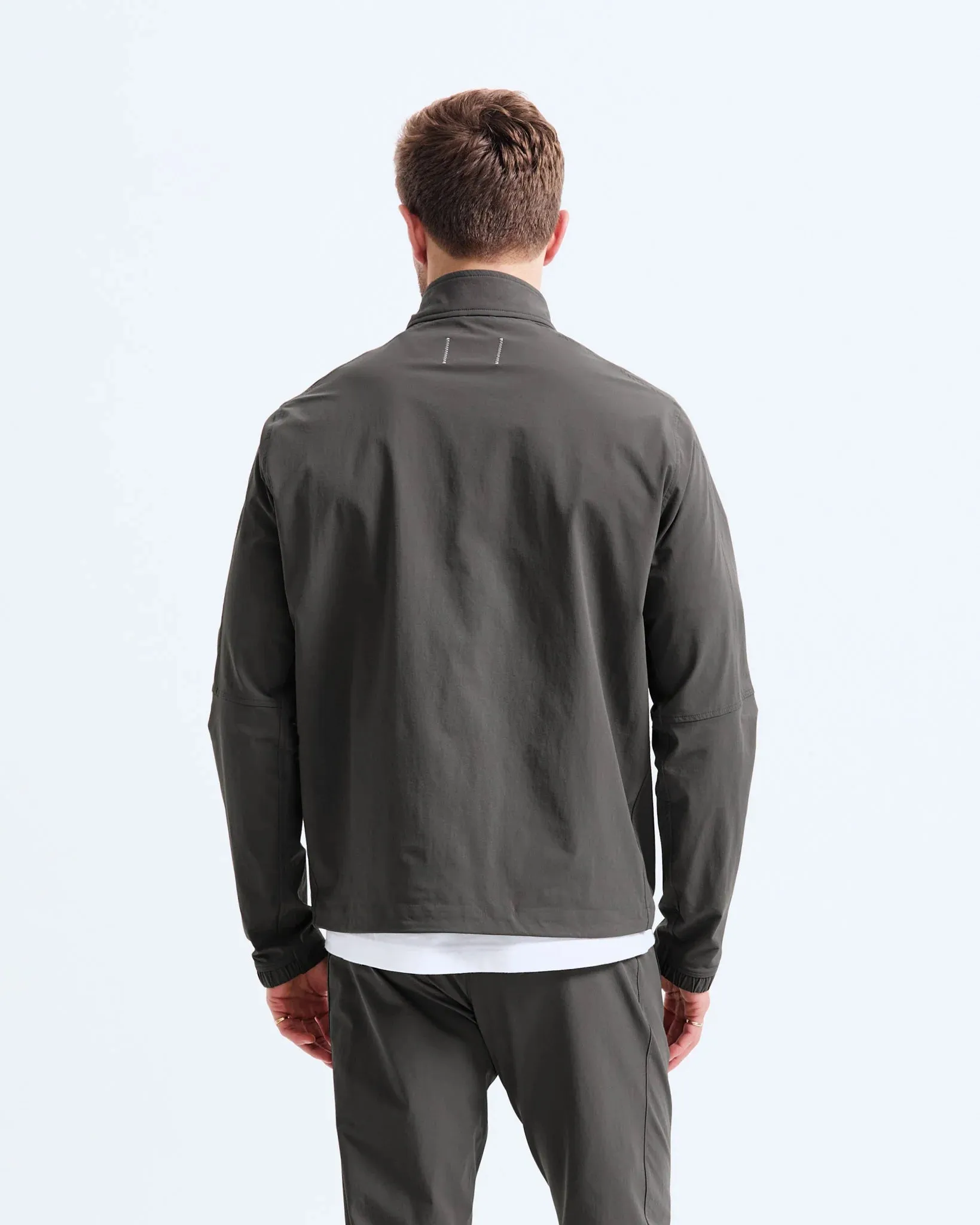 NYLON OXFORD TEAM JACKET (CARBON) - REIGNING CHAMP