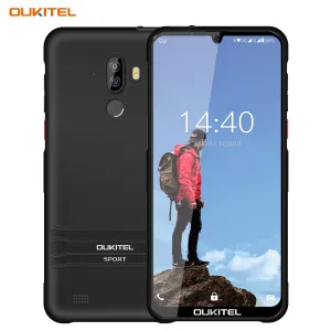 OUKITEL Y1000  6.1inch Waterdrop Display Mobile Phone 8MP 5MP 2G 32G Dual SIM 4 Core Android Phone Black
