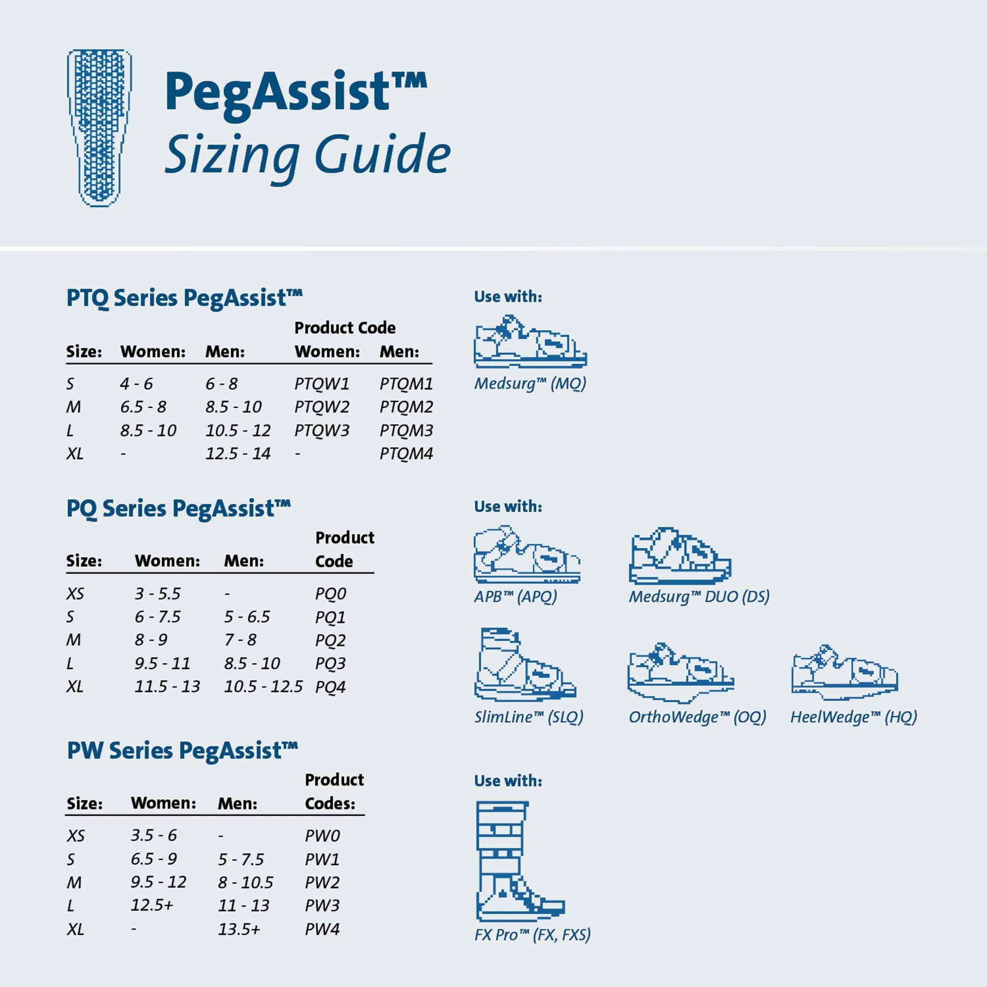 Peg-Assist™ Insole, Large