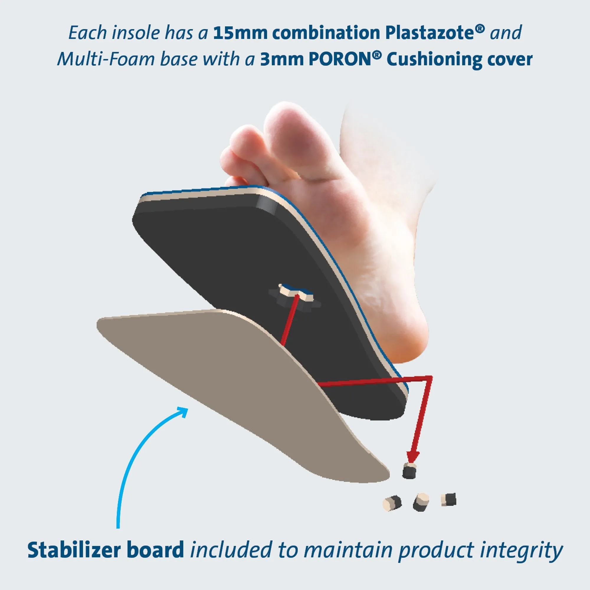 Peg-Assist™ Insole, Large