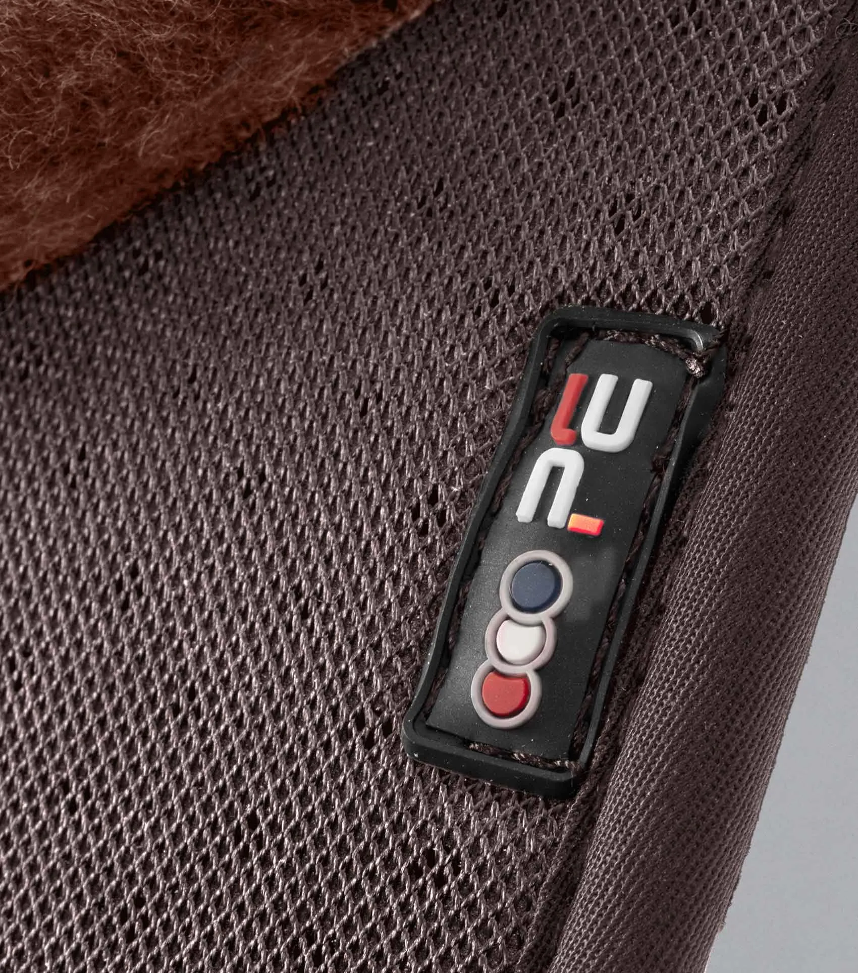 PEI Airtech Shockproof Wool Dressage Pad - Brown