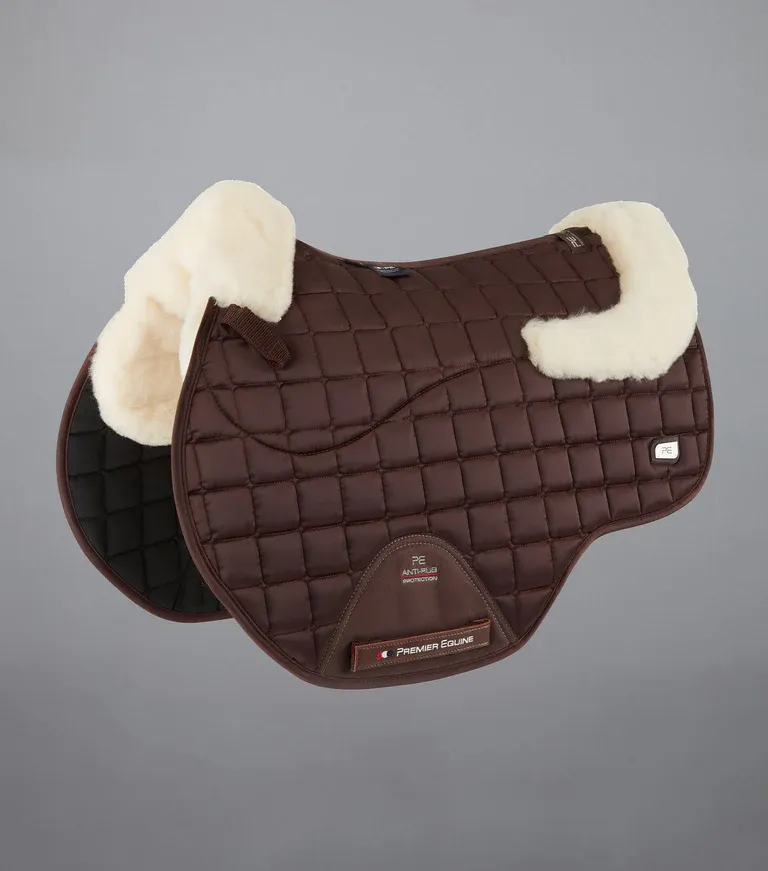 PEI Atlantis Satin GP/Jump Pad with Merino Wool (Brown)