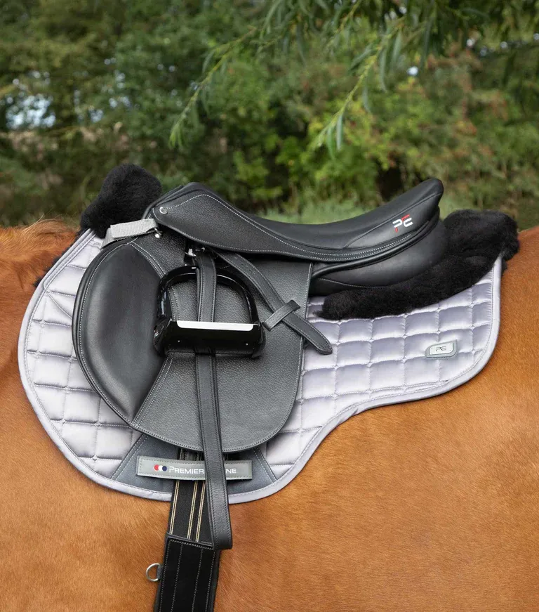 PEI Atlantis Satin GP/Jump Pad with Merino Wool (Grey)