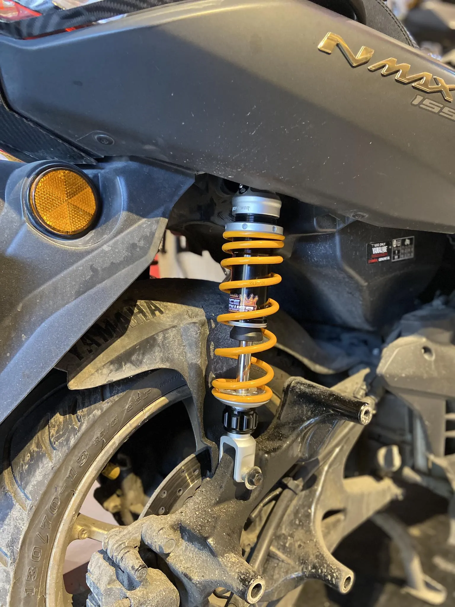 RACE POWER PREMIUM AEROX / NMAX (SILVER/YELLOW)