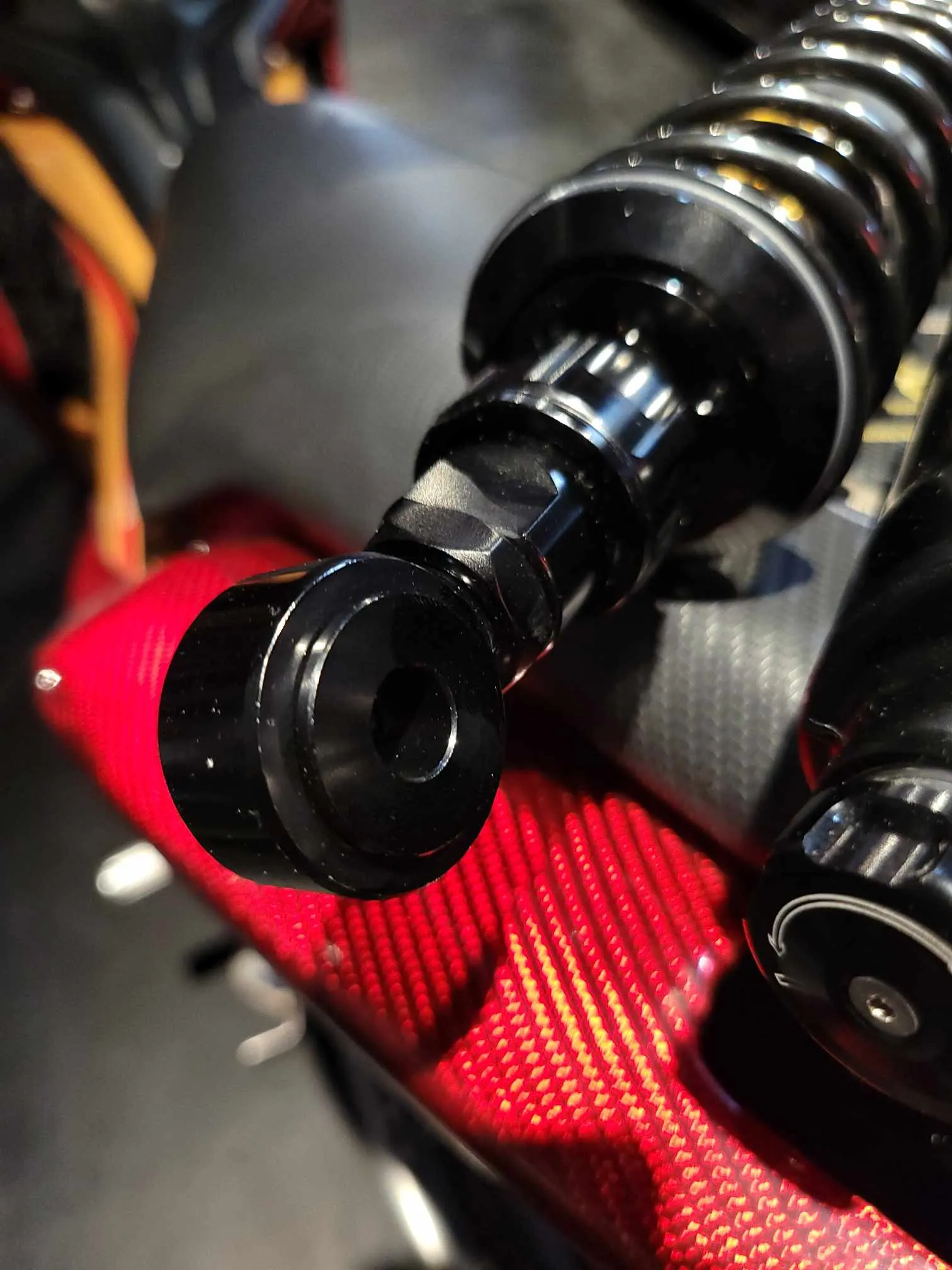 RACE POWER SHOCK FOR WAVE (BLACK)