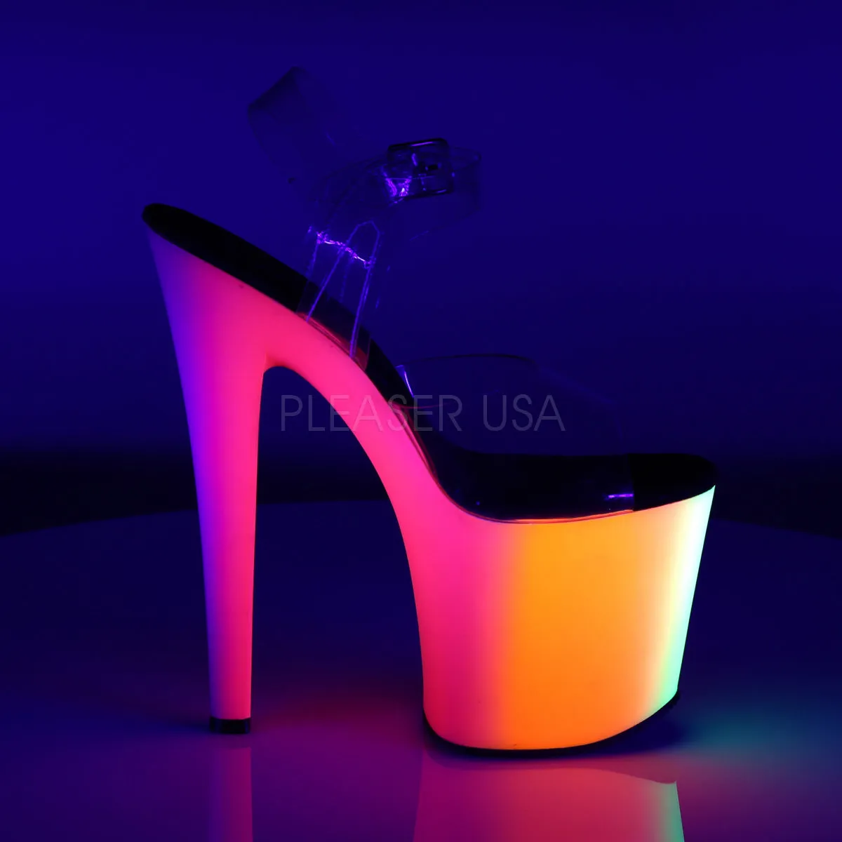 RAINBOW-708UV  Clear/Neon Multi