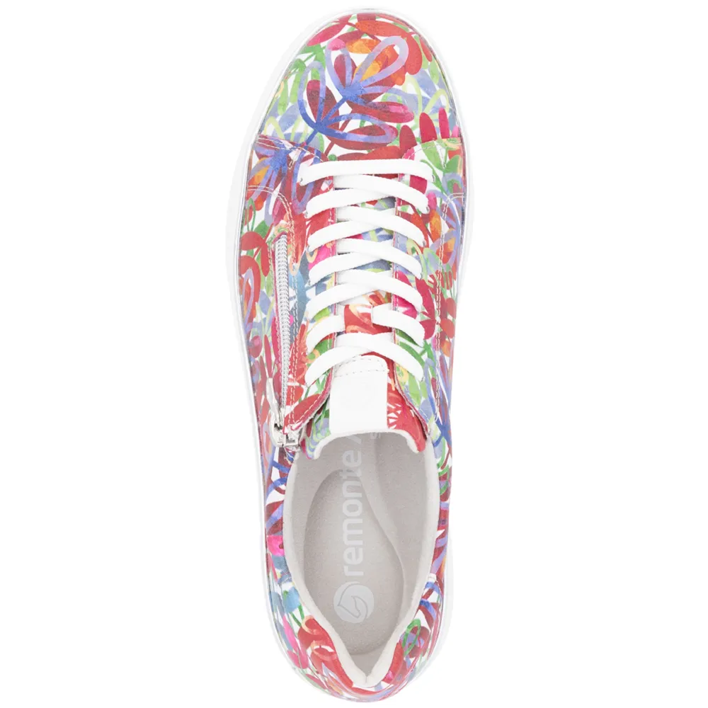 Remonte D2E02-90 (Carrie) Multi Flower Trainers