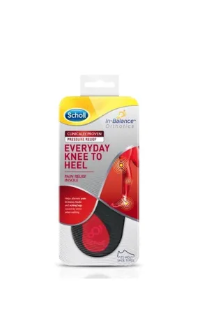 SCHOLL In-Bal. Insole Knee to Heel S