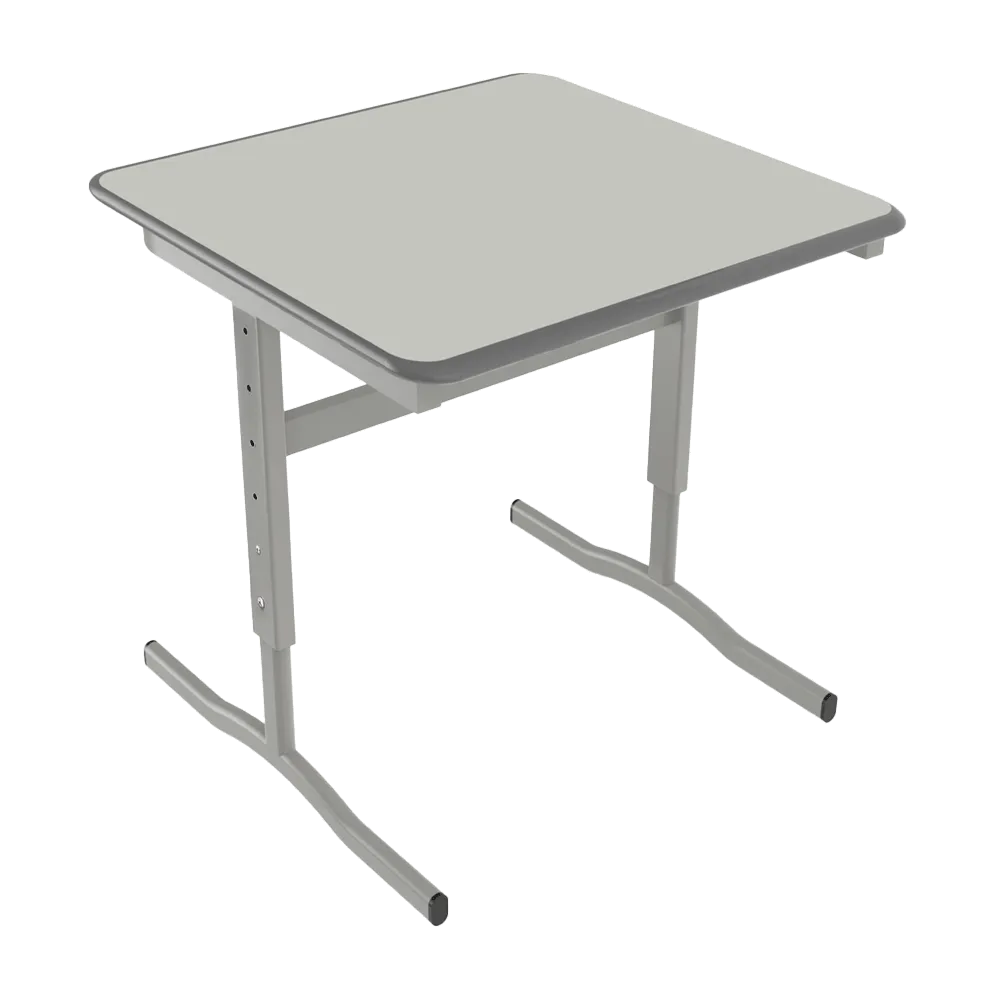Sebel Adjustable T Leg Square Table