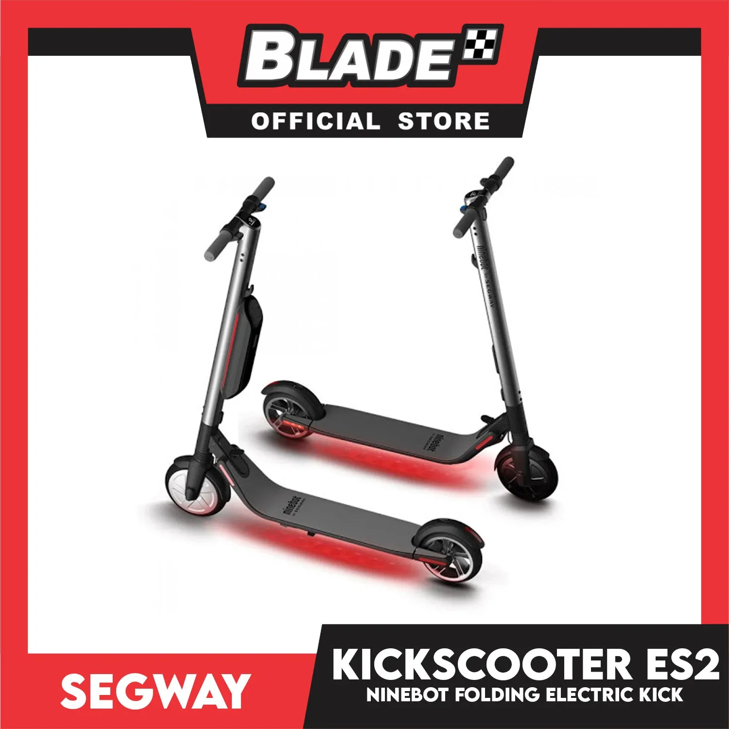 Segway Ninebot Kickscooter ES2 - Foldable Kickscooter & Electric Kick