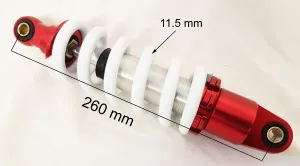 SH032 SHOCK SPRING 260MM FOR DIRT BIKE 125CC / 140CC