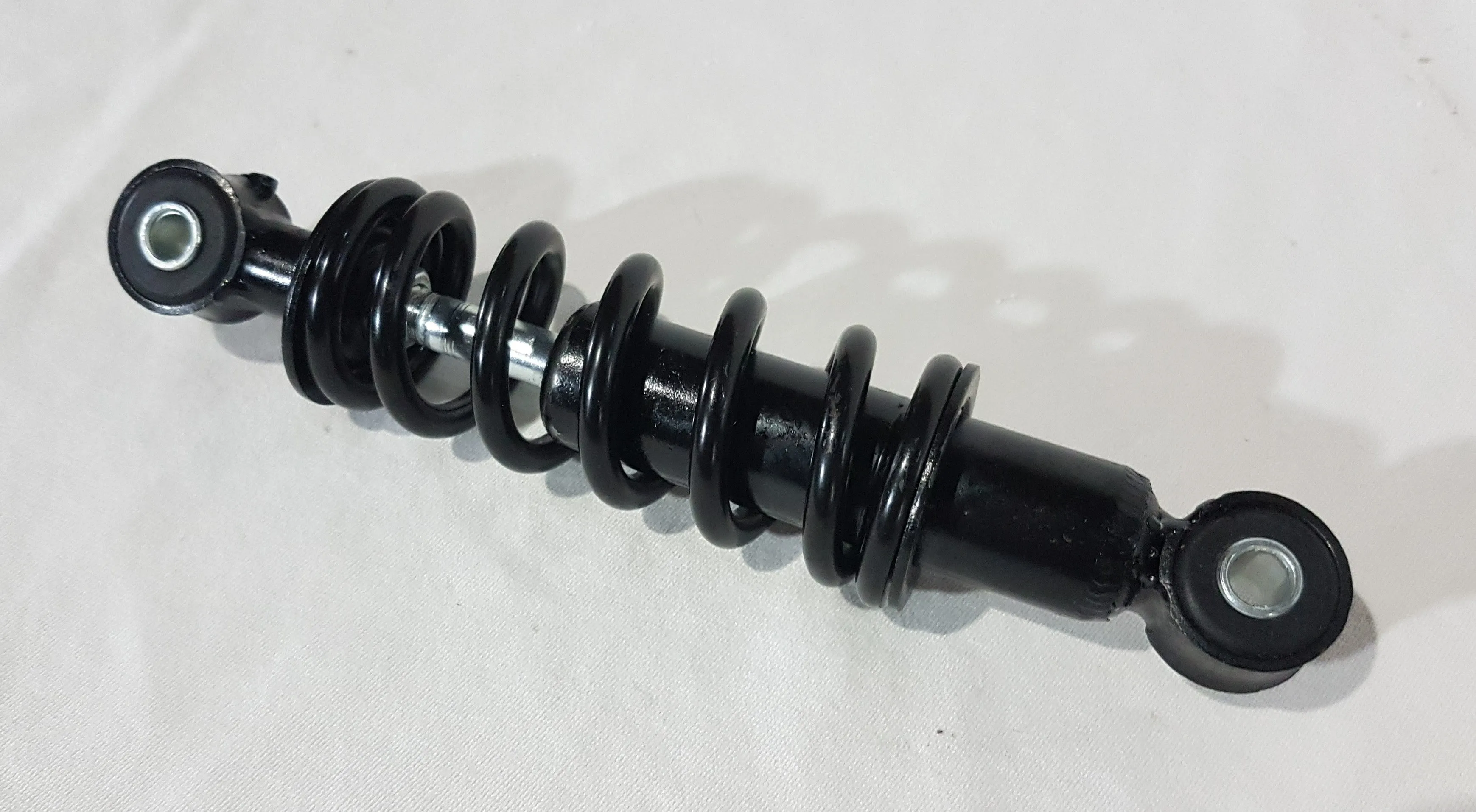 SH075 BLACK FRONT SHOCK ABSORBER SPRING 180MM FOR 49CC MINI QUAD BIKE 8MM FIXING