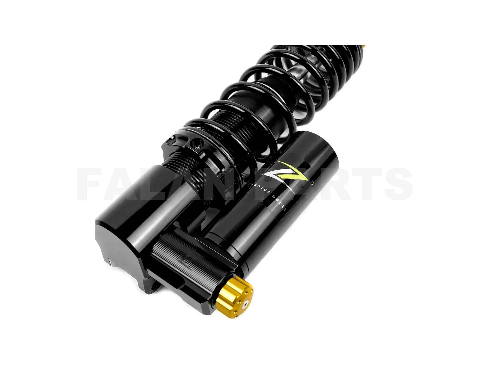 Shock Absorber ZELIONI Black Edition Front | Vespa GTS/GTS Super/GTV/ GT60/GT/GT L 125-300cc ('03-'13/'17-'22)