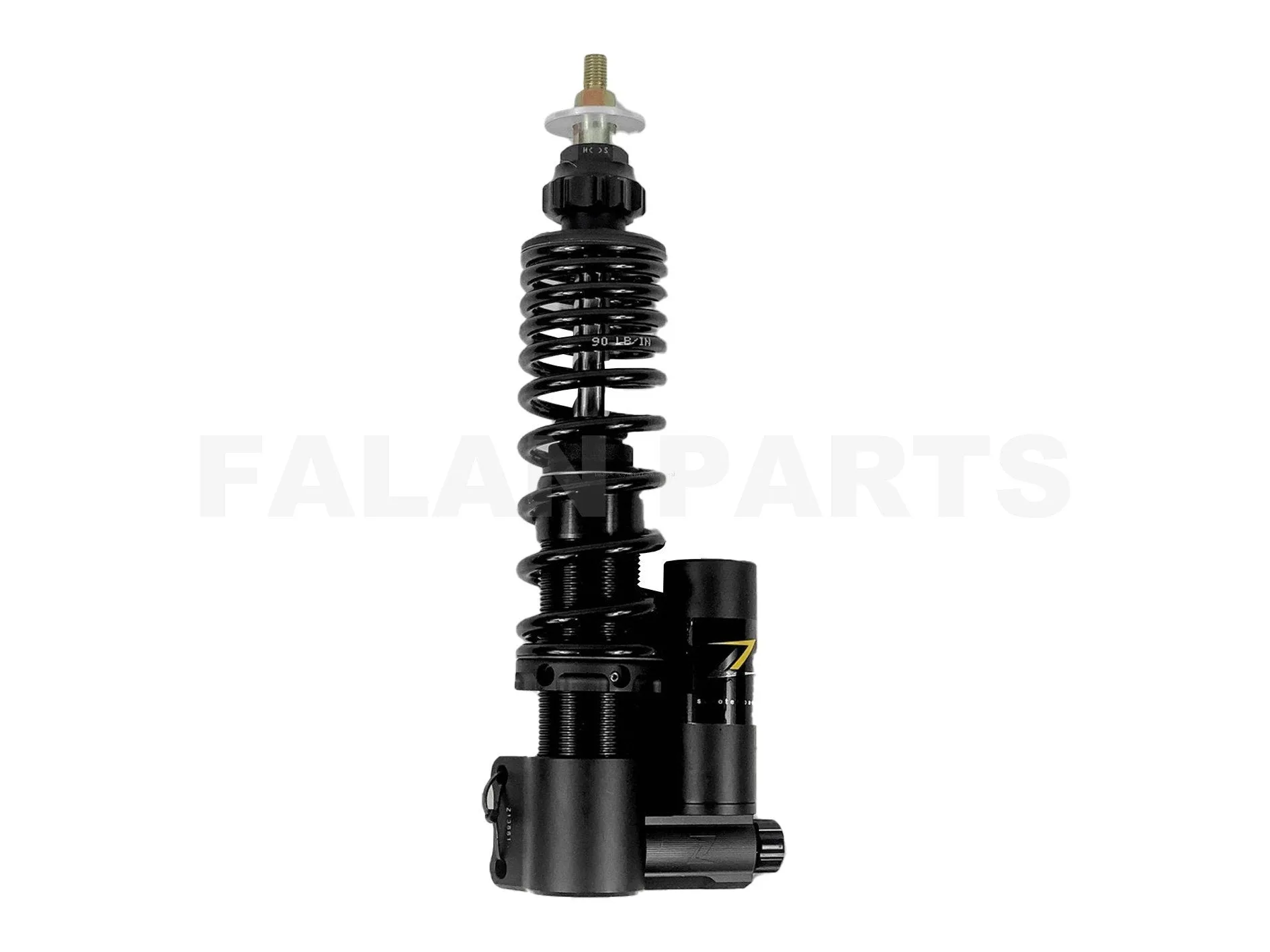 Shock Absorber ZELIONI Black | Vespa GTS/GTS Super/GTV/GT60/ GT/ GT L 125-300cc ('03-'13/'17-'22)