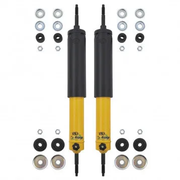 SHOCK ABSORBERS, TELESCOPIC, REAR, SPAX, ADJUSTABLE, PAIR