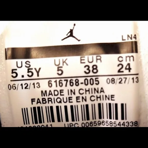 Size 5.5 - Jordan Prime Fly Youth Shoes Black