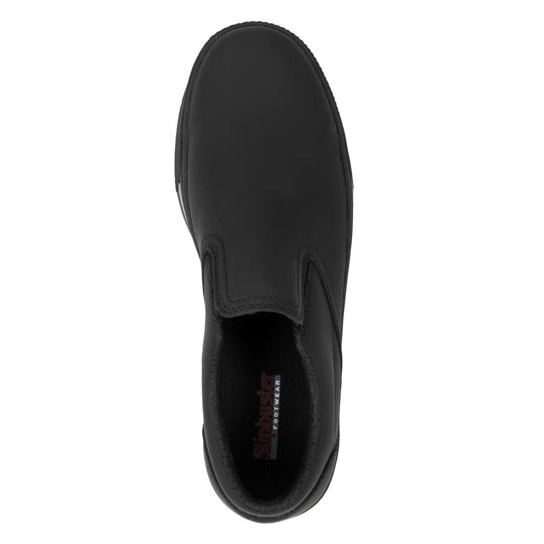 Slipbuster Microfibre Slip-on Shoe Matte Black 40