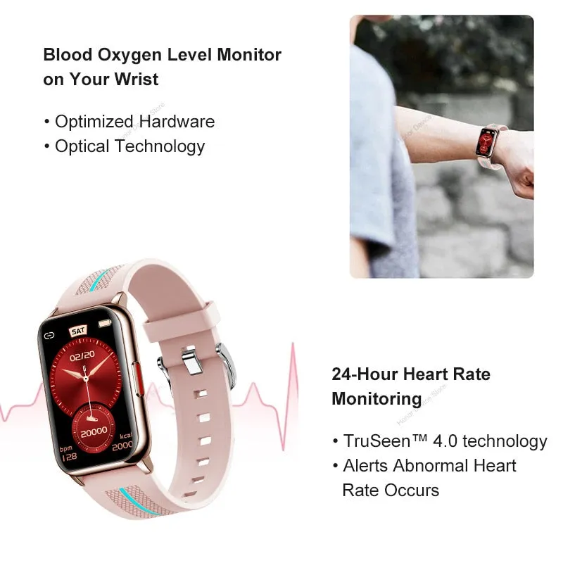 Smart Band 6 Watch Fitness Tracker Bracelet Waterproof Smartwatch Heart Rate Monitor Blood Oxygen OLED Screen For Huawei Xiaomi