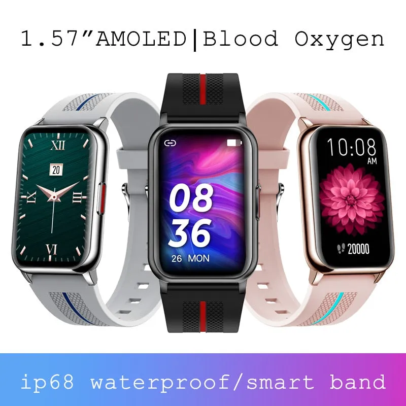 Smart Band 6 Watch Fitness Tracker Bracelet Waterproof Smartwatch Heart Rate Monitor Blood Oxygen OLED Screen For Huawei Xiaomi