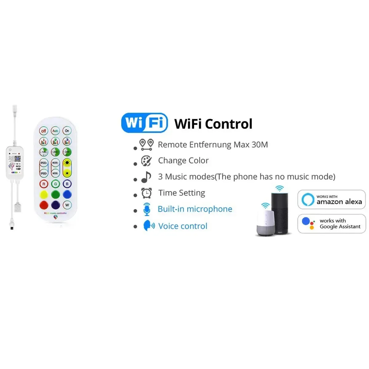 Smart WiFi LED Rgb Strip Light