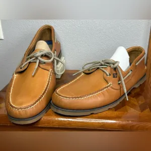 Sperry men’s authentic boat shoes 13W, nutmeg