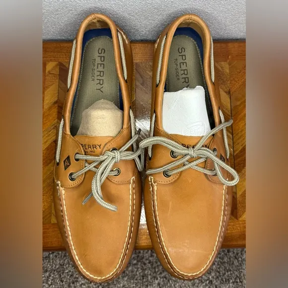 Sperry men’s authentic boat shoes 13W, nutmeg