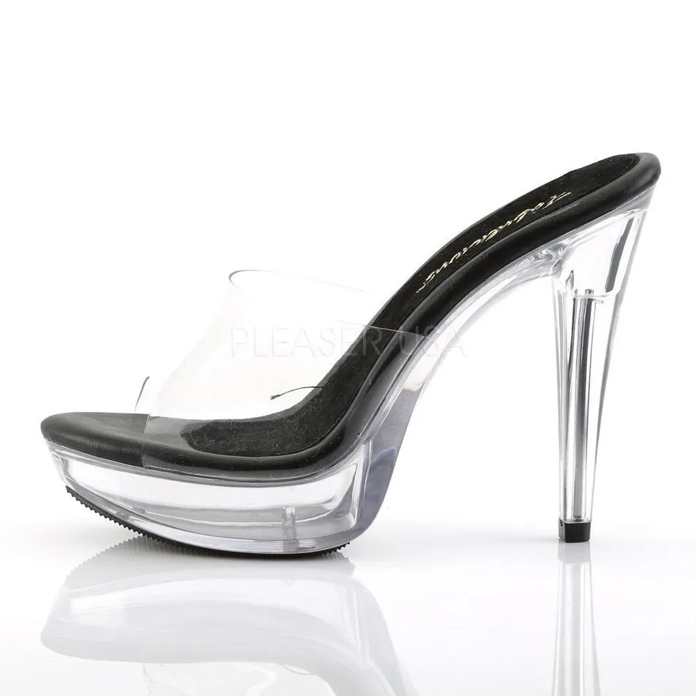 SS-COCKTAIL-501 Platform Slide | Black Vinyl