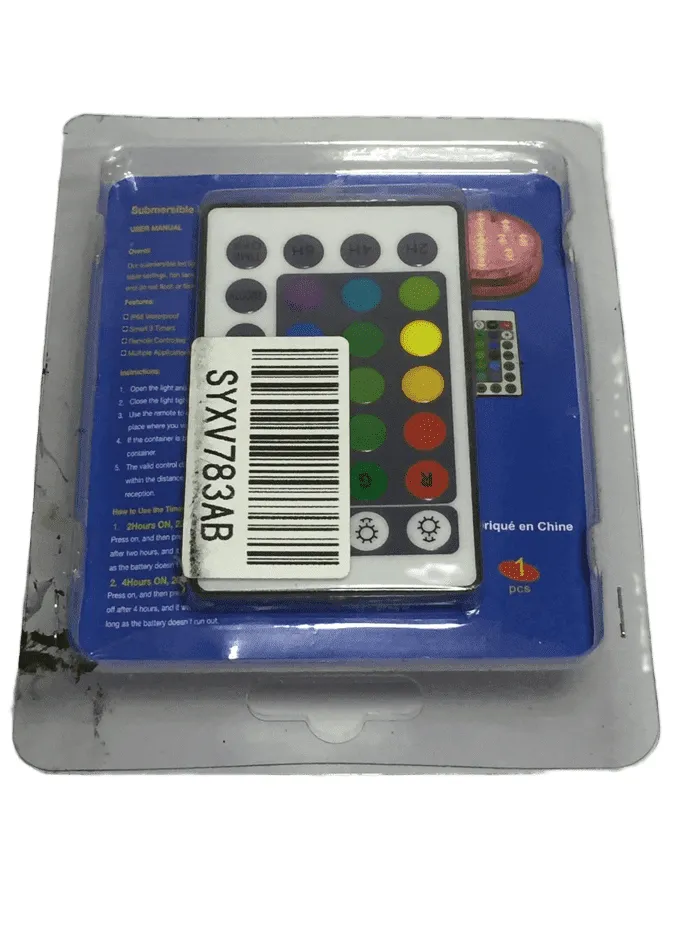 Submersible LED Light With Remote (019)