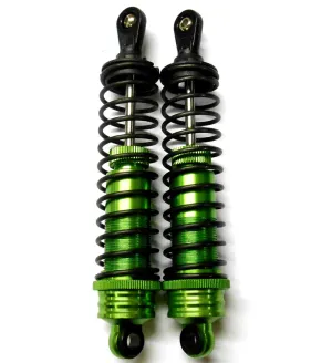 T81003GR 1/8 Scale RC Front Shock Absorber Damper x 2 110mm Long Hi Speed Green