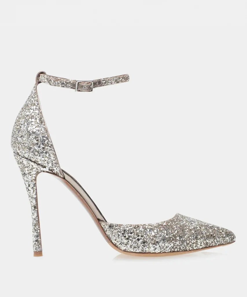 Tabitha Simmons Alhambra Champagne Glitter