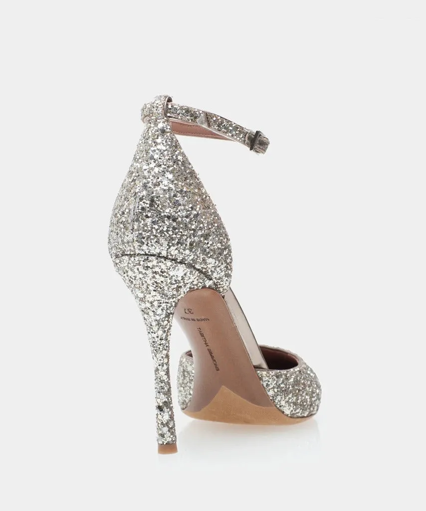 Tabitha Simmons Alhambra Champagne Glitter