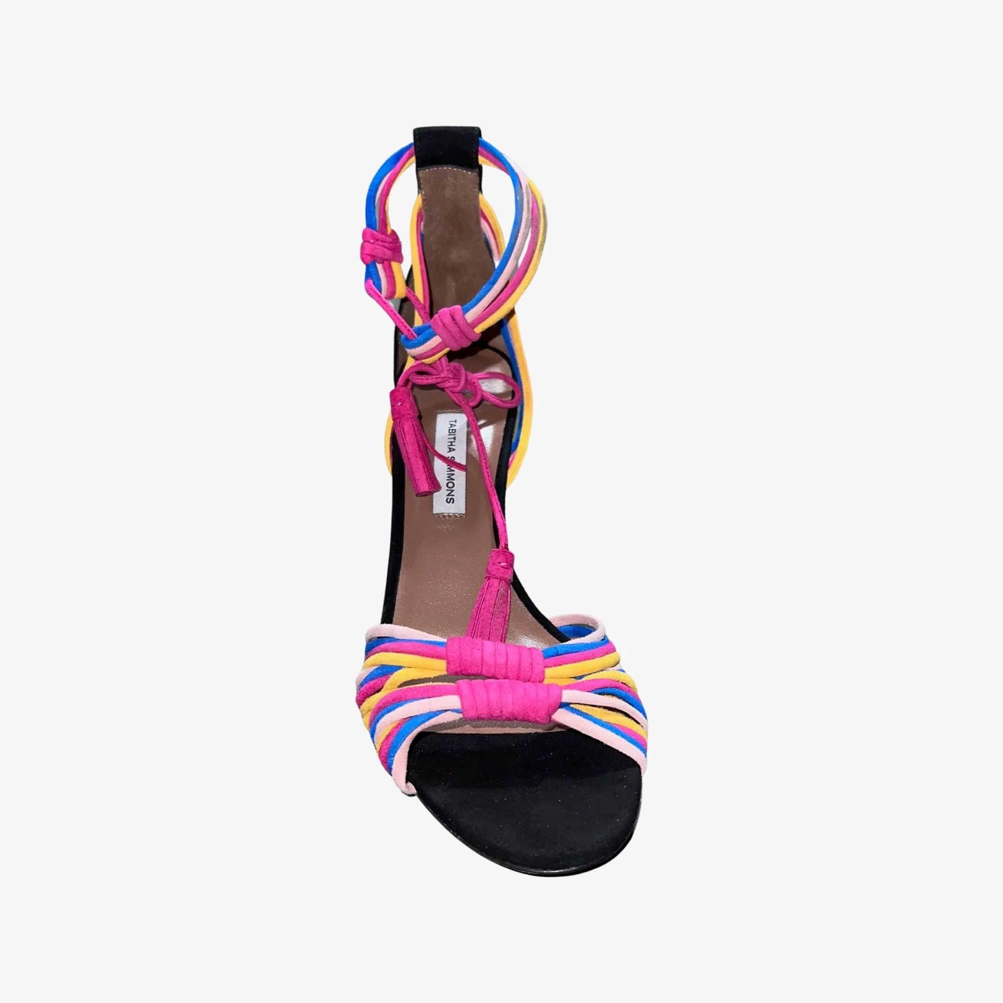 Tabitha Simmons Jamie Tassels Multicolor/Black Kinsuede