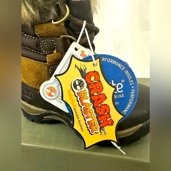Timberland Blizzard Bliss Waterproof Brown Snow Boot   Toddler 6    New …