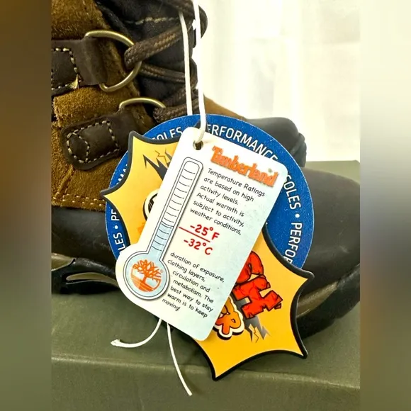 Timberland Blizzard Bliss Waterproof Brown Snow Boot   Toddler 6    New …