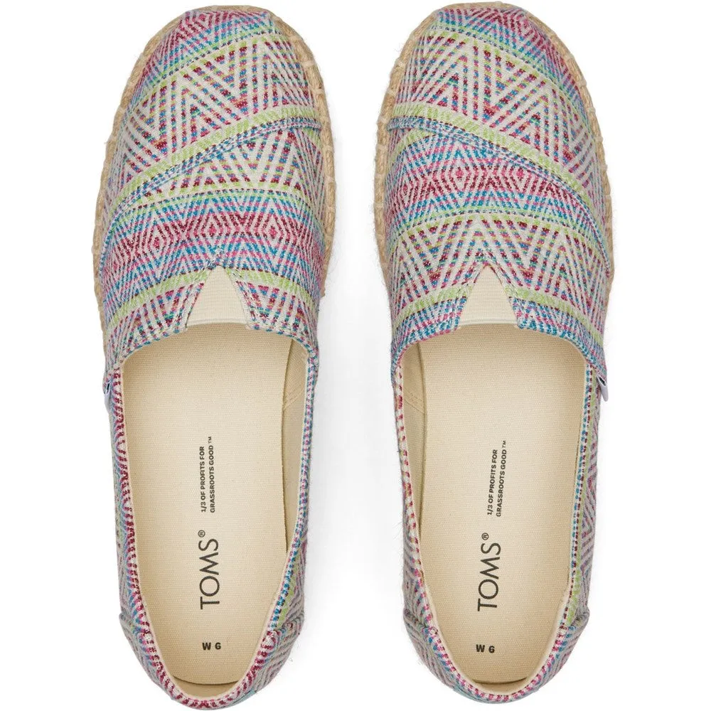 TOMS Alpargata Platform Rope Shoe